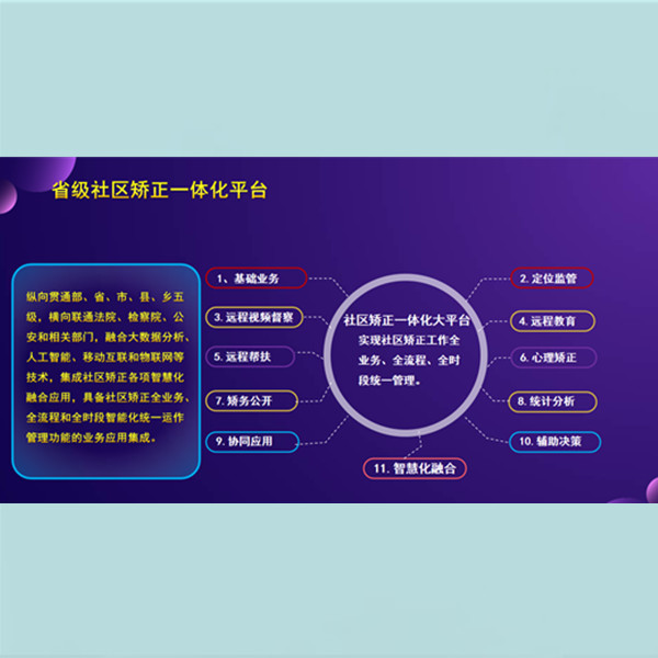 社區(qū)矯正一體(tǐ)化平台